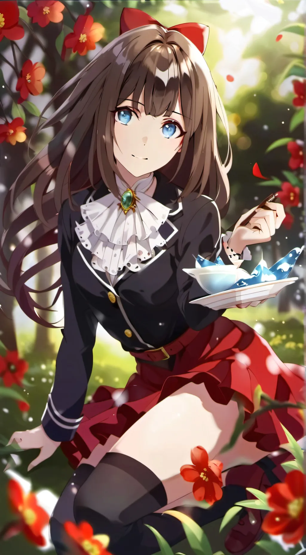 ai character: katie background