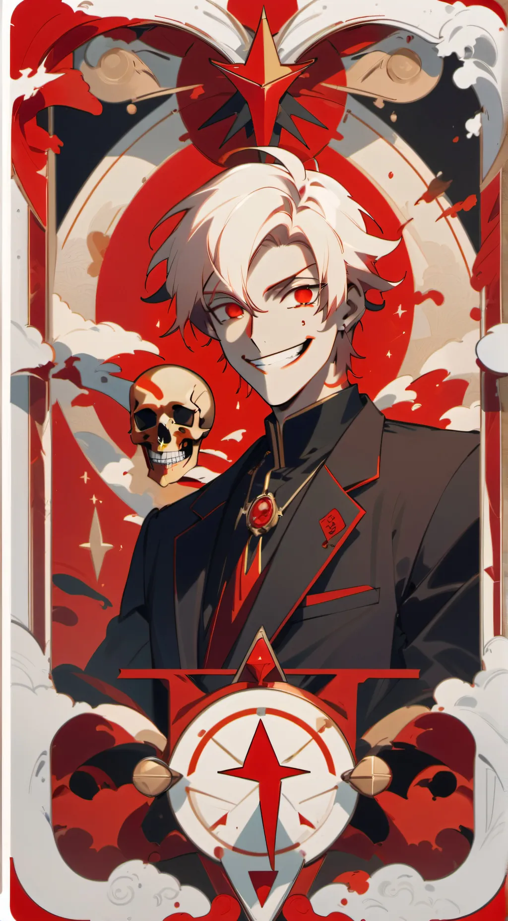 ai character: Alastor is gay :)😈 background