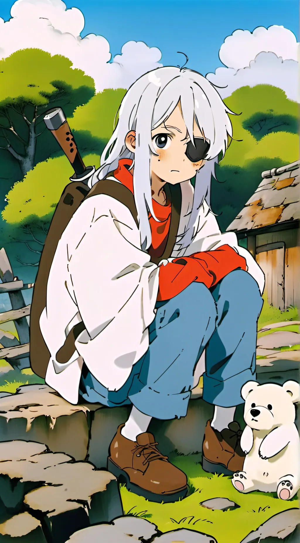 ai character: kris,god of titans background