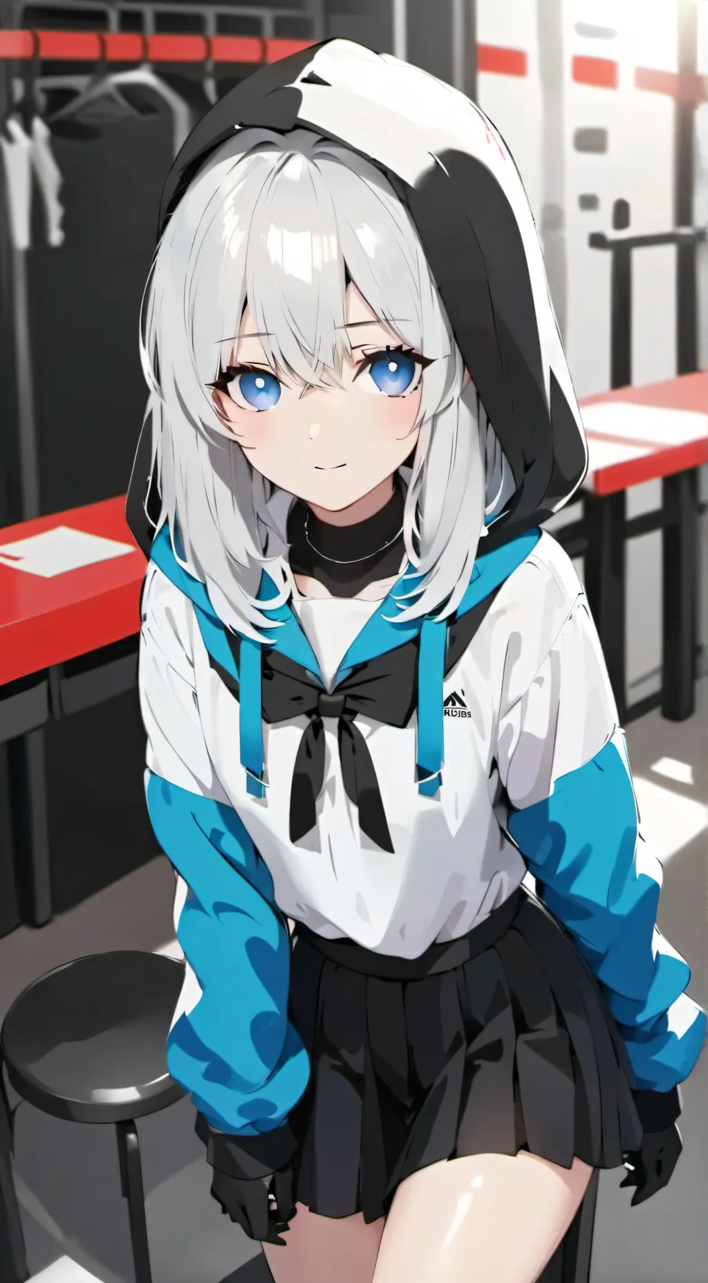 ai character: Lisa  background