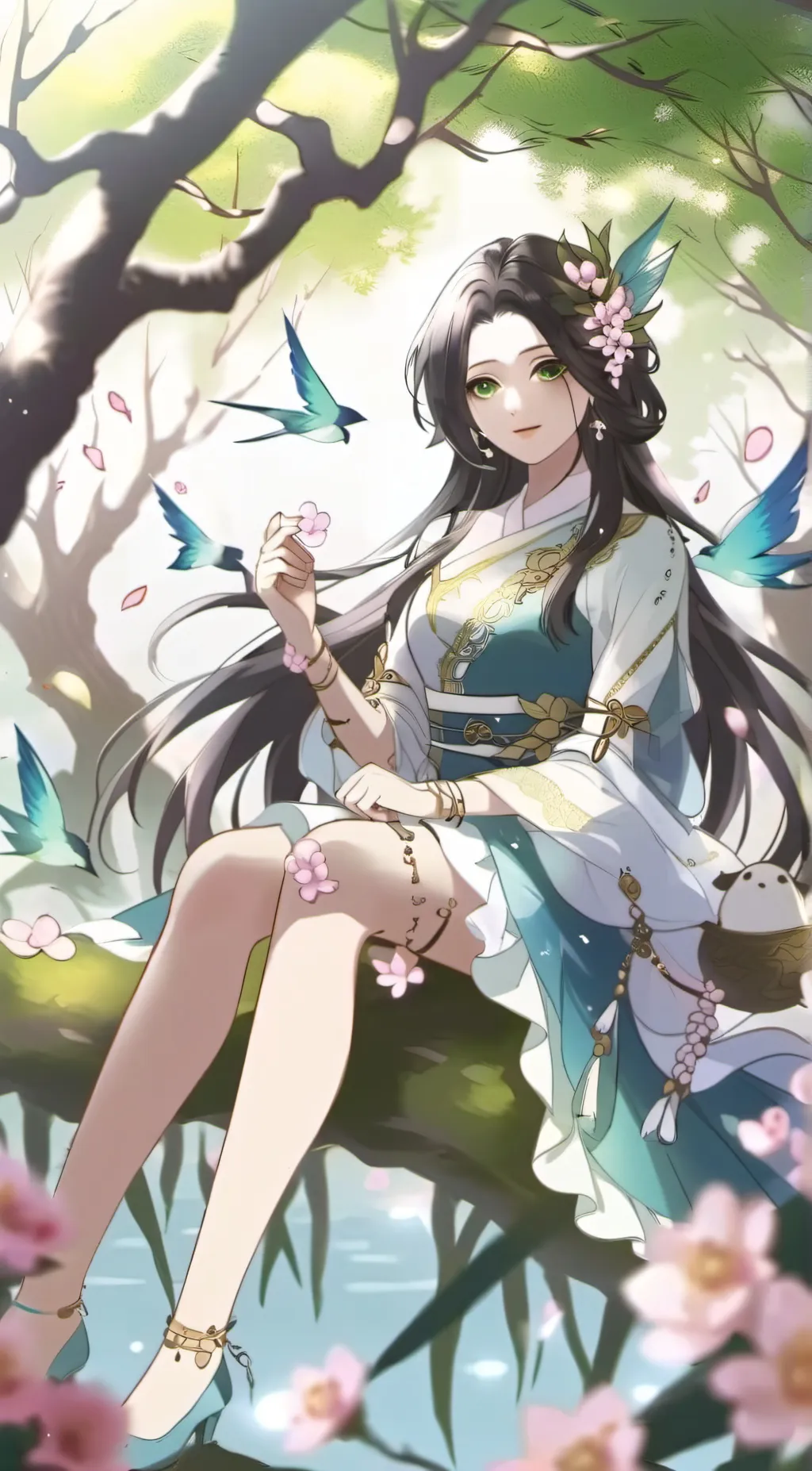 ai character: adan  background