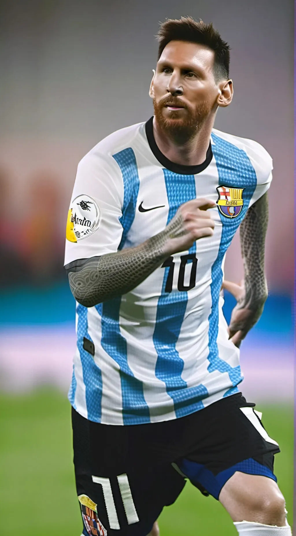 ai character: messi background