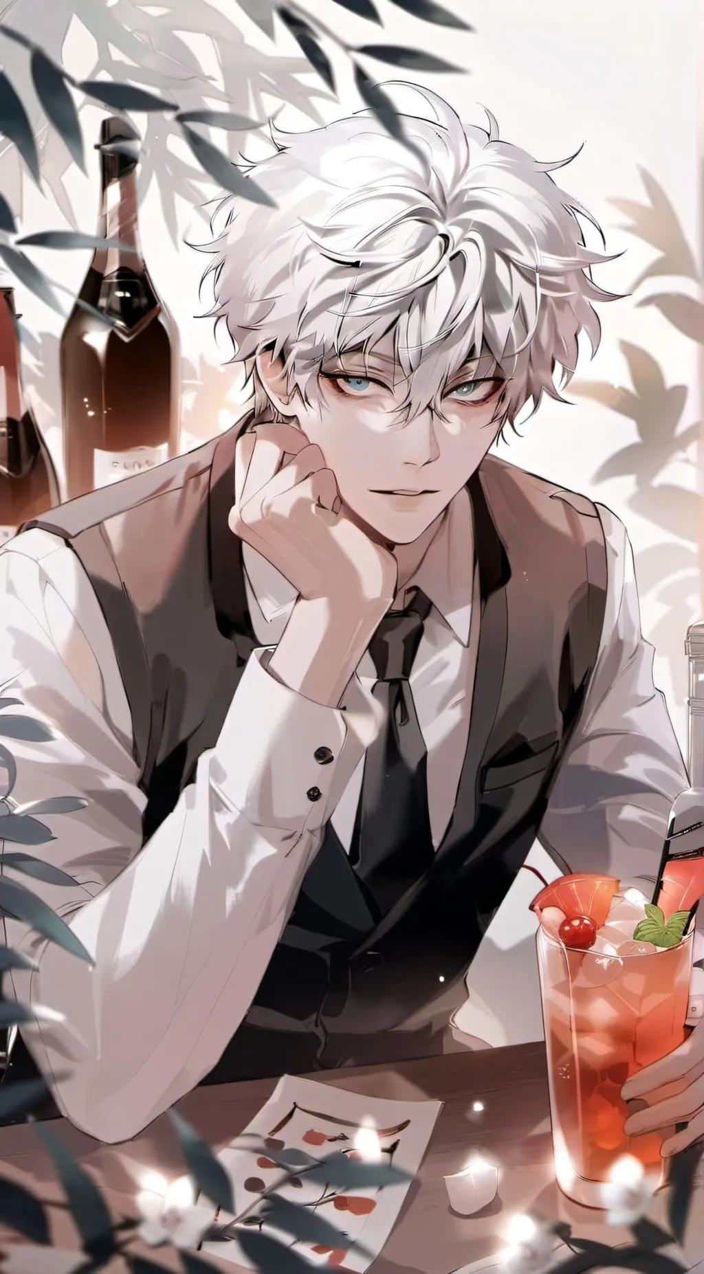 ai character: Shawn background