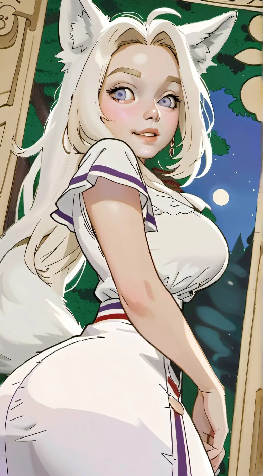 ai character: Olivia background