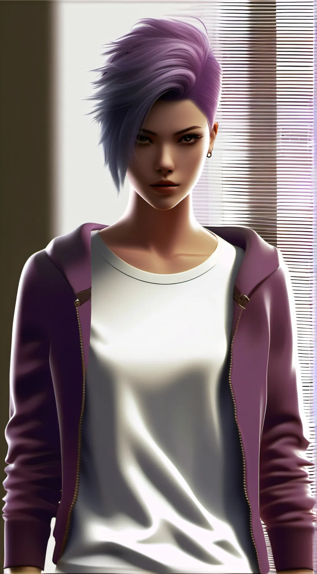 ai character: Elektra background