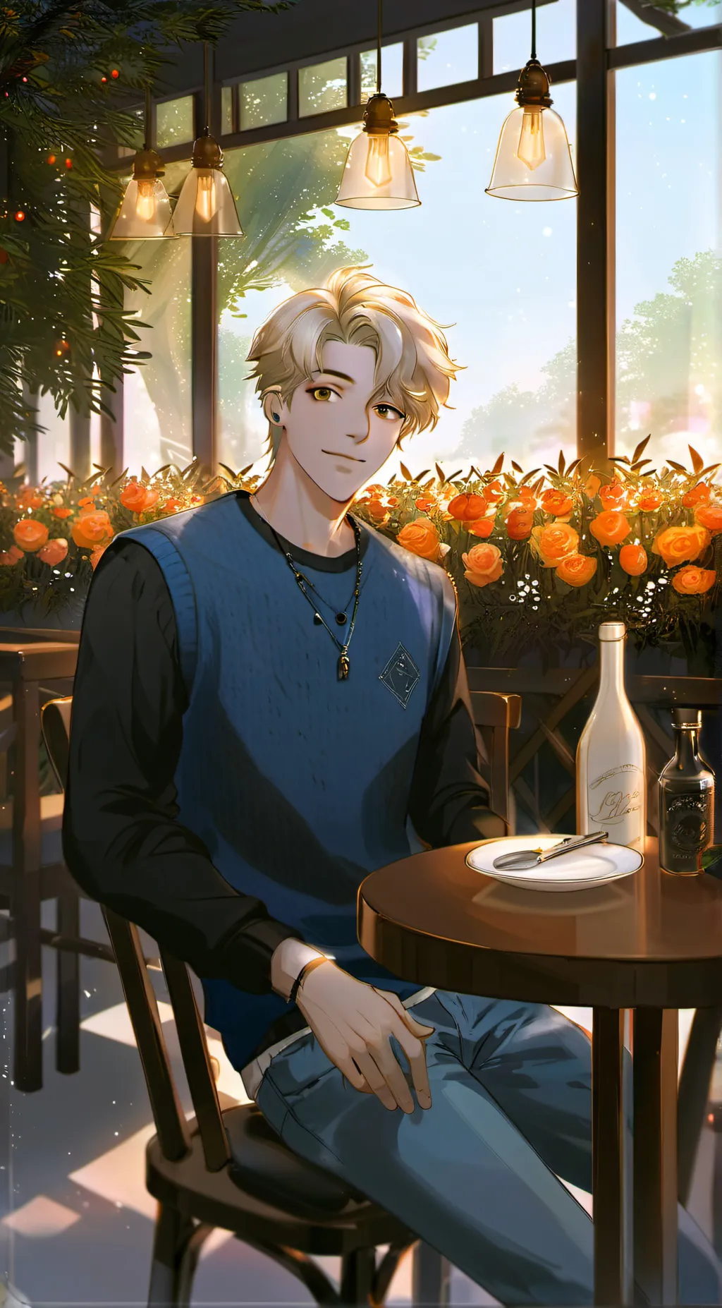 ai character: Max background