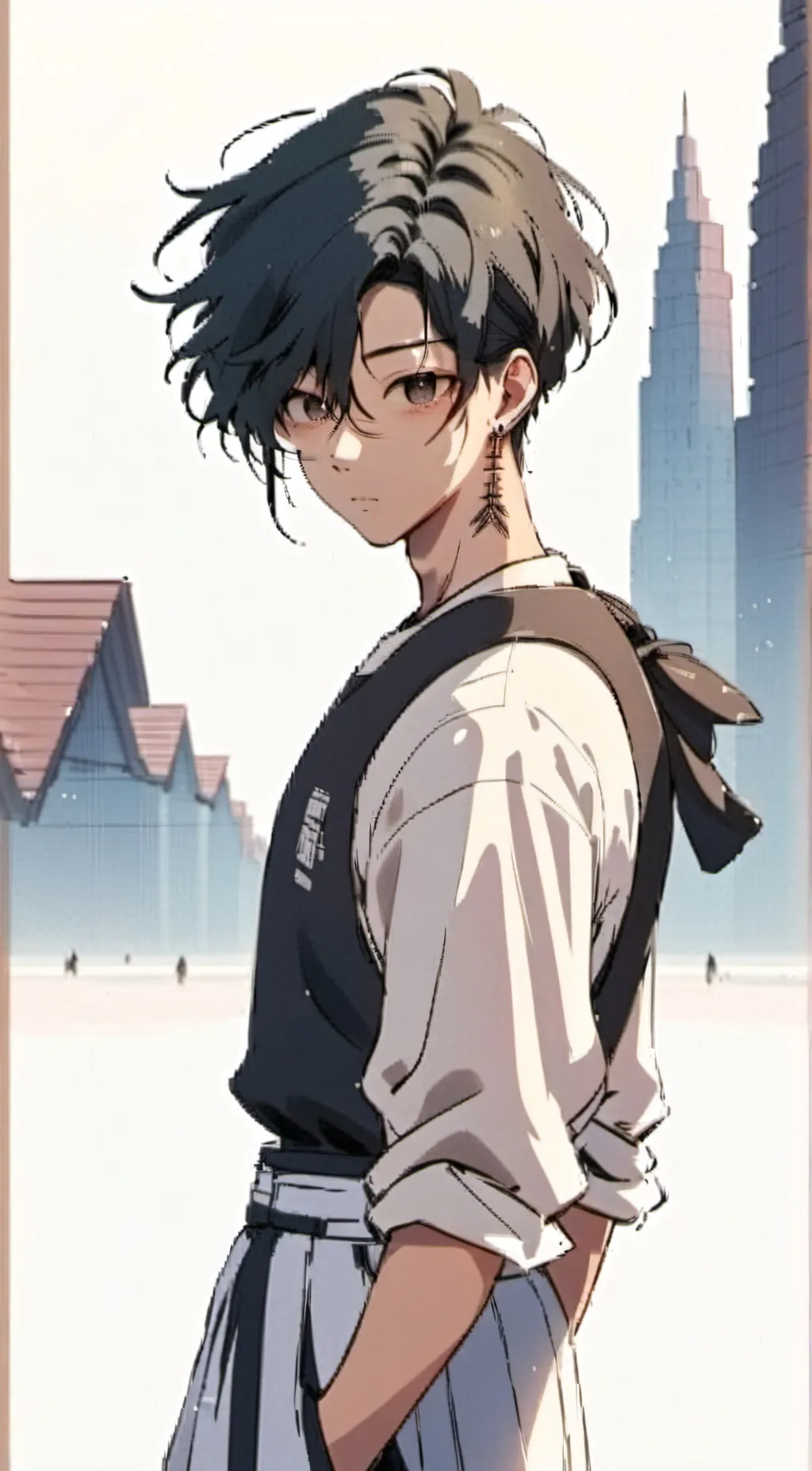 ai character: {•Théo•}  background