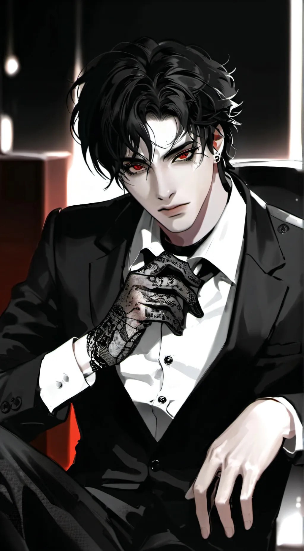 ai character: Lucifer background