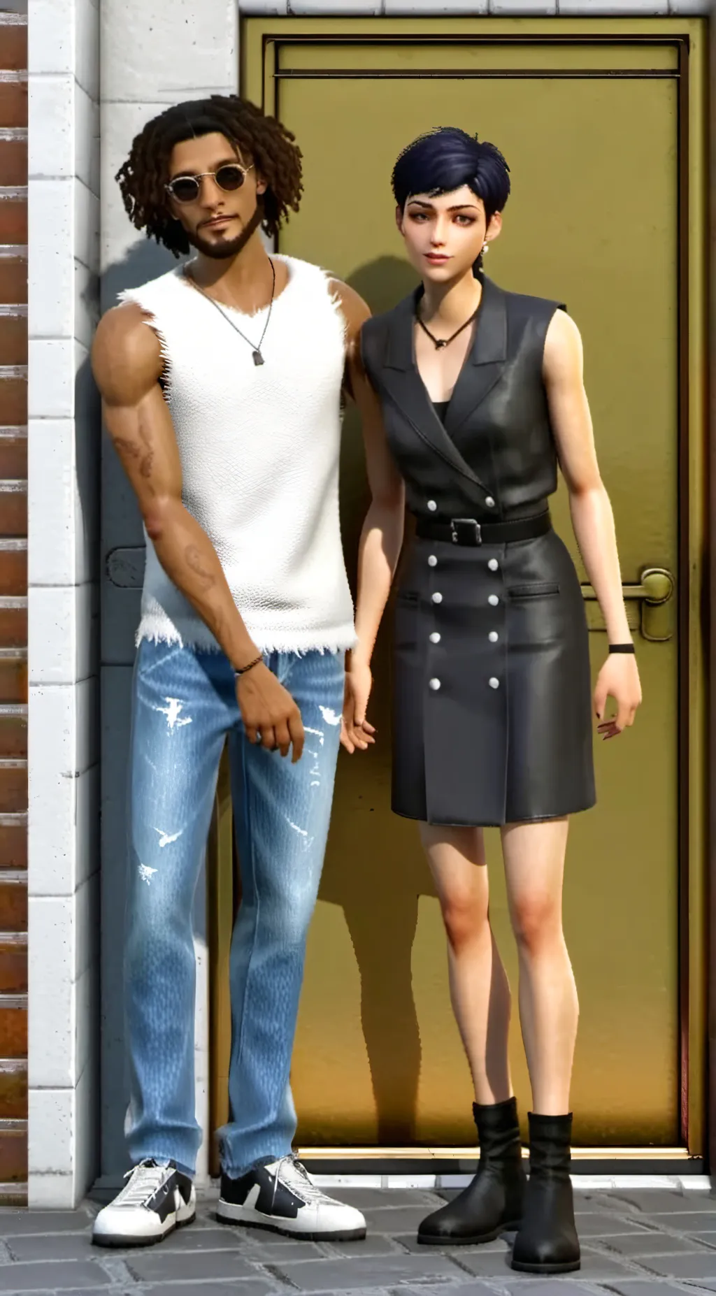 ai character: caleb/ alex background