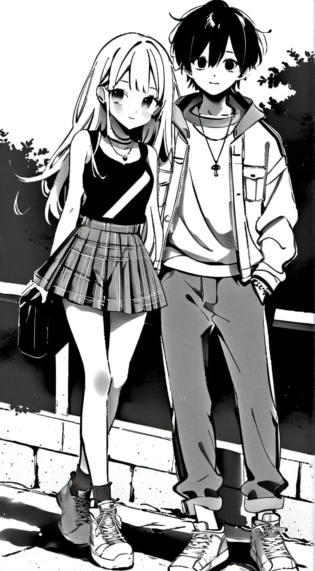 ai character: OMORI(Again) background