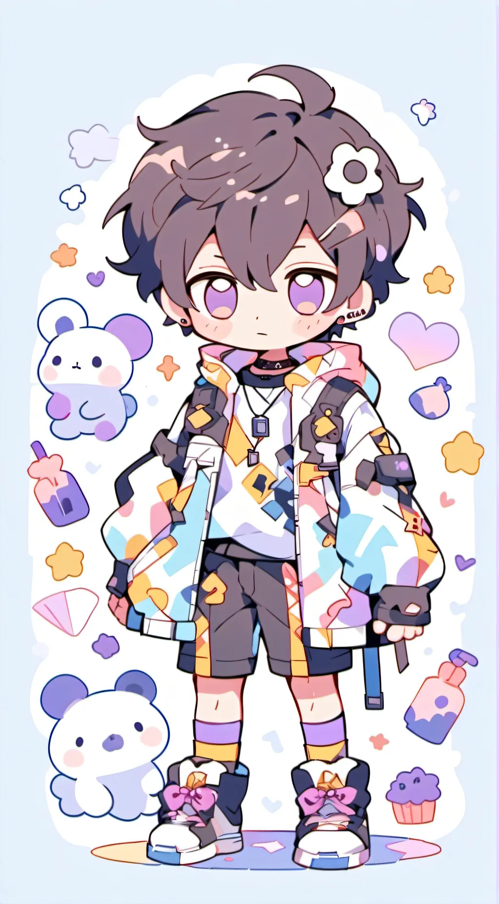 ai character: William Afton  background