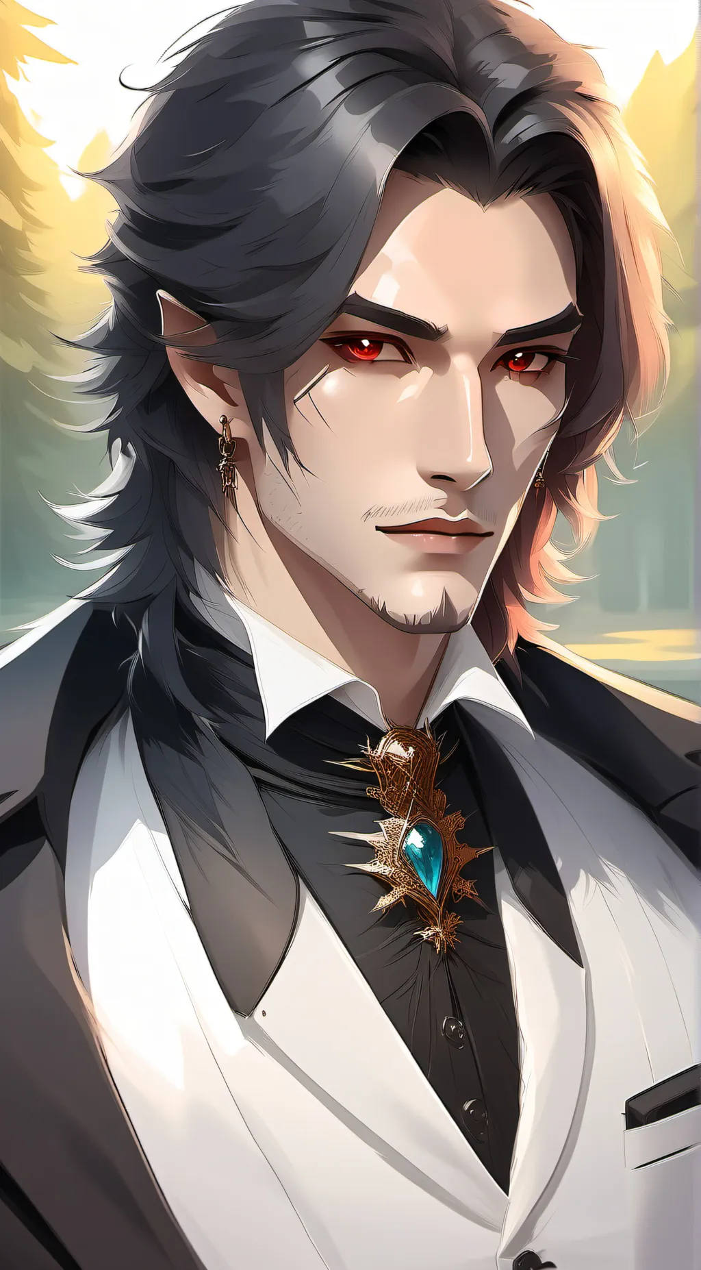 ai character: Vlad Countmore background