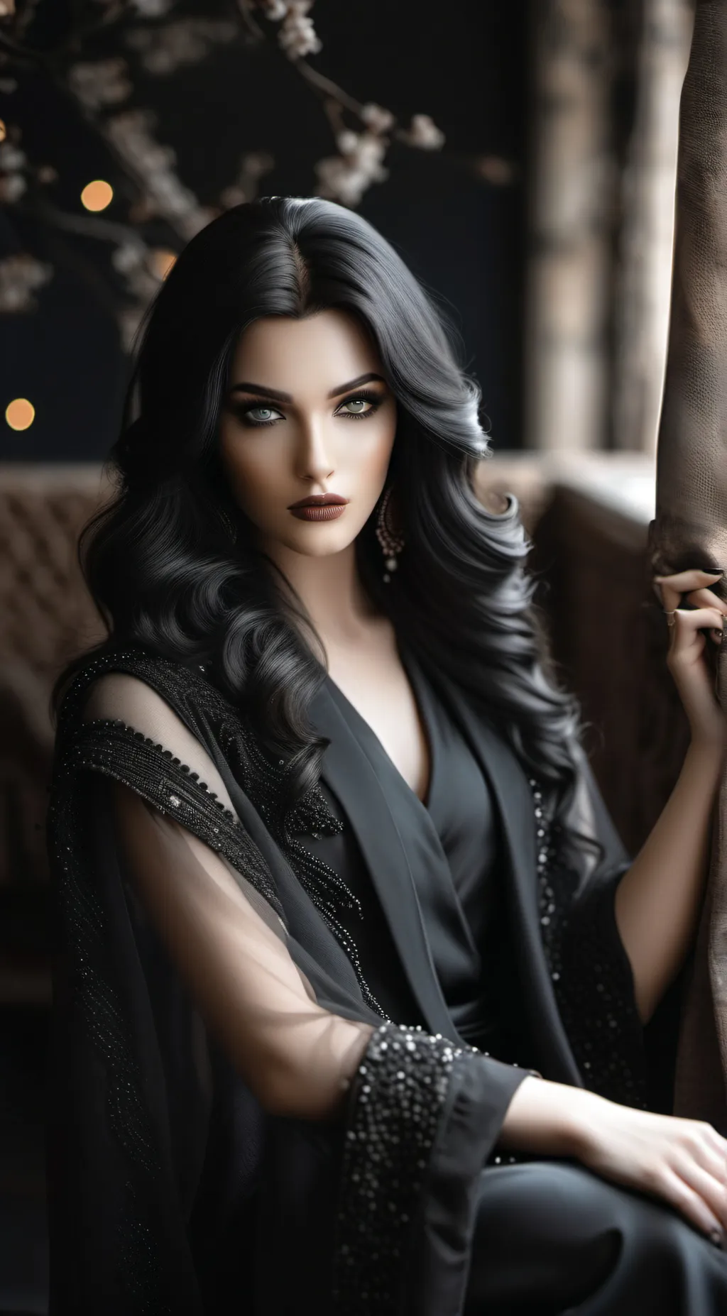 ai character: Maria  background