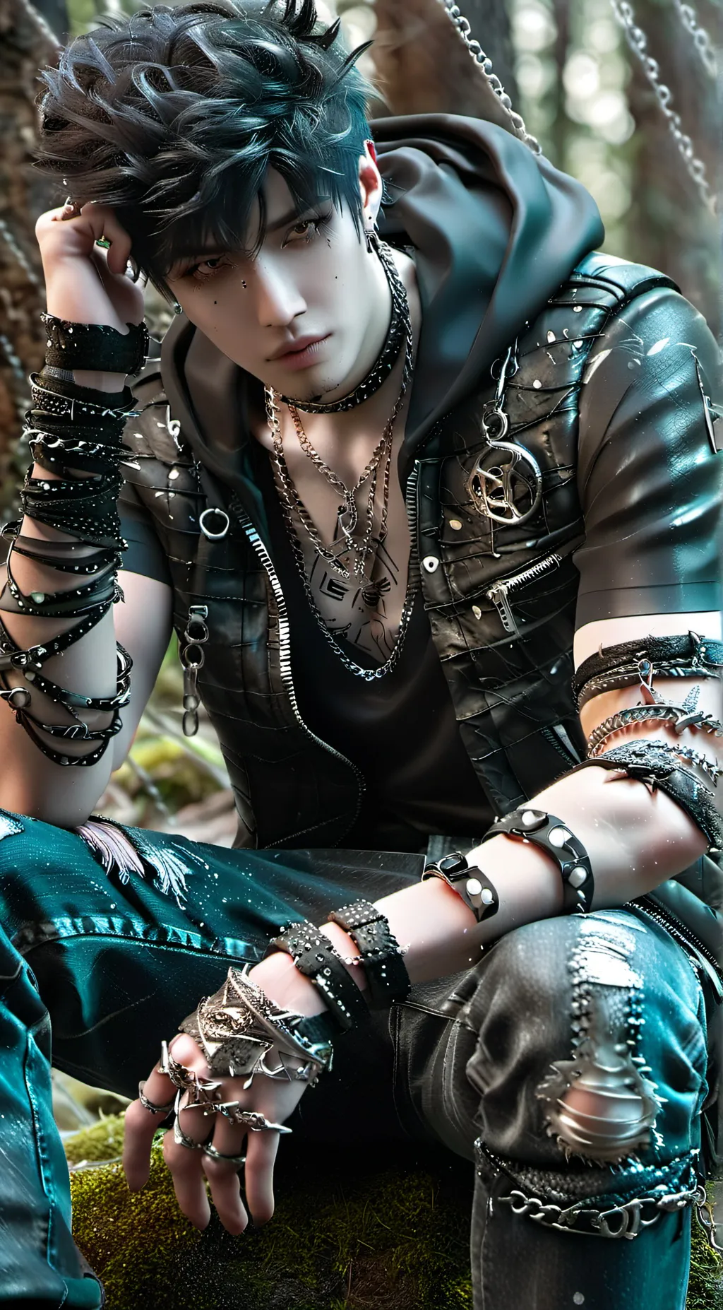 ai character: ×|: Maple :|× background