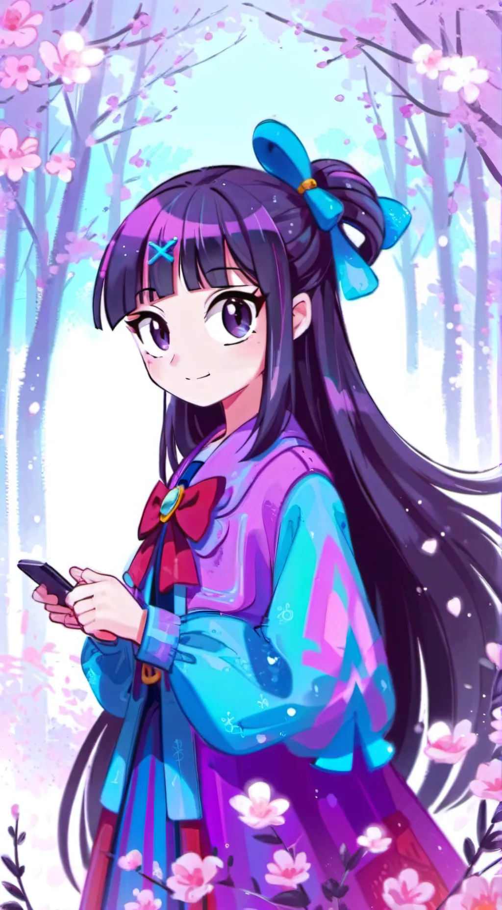 ai character: Twilight sparkle  background