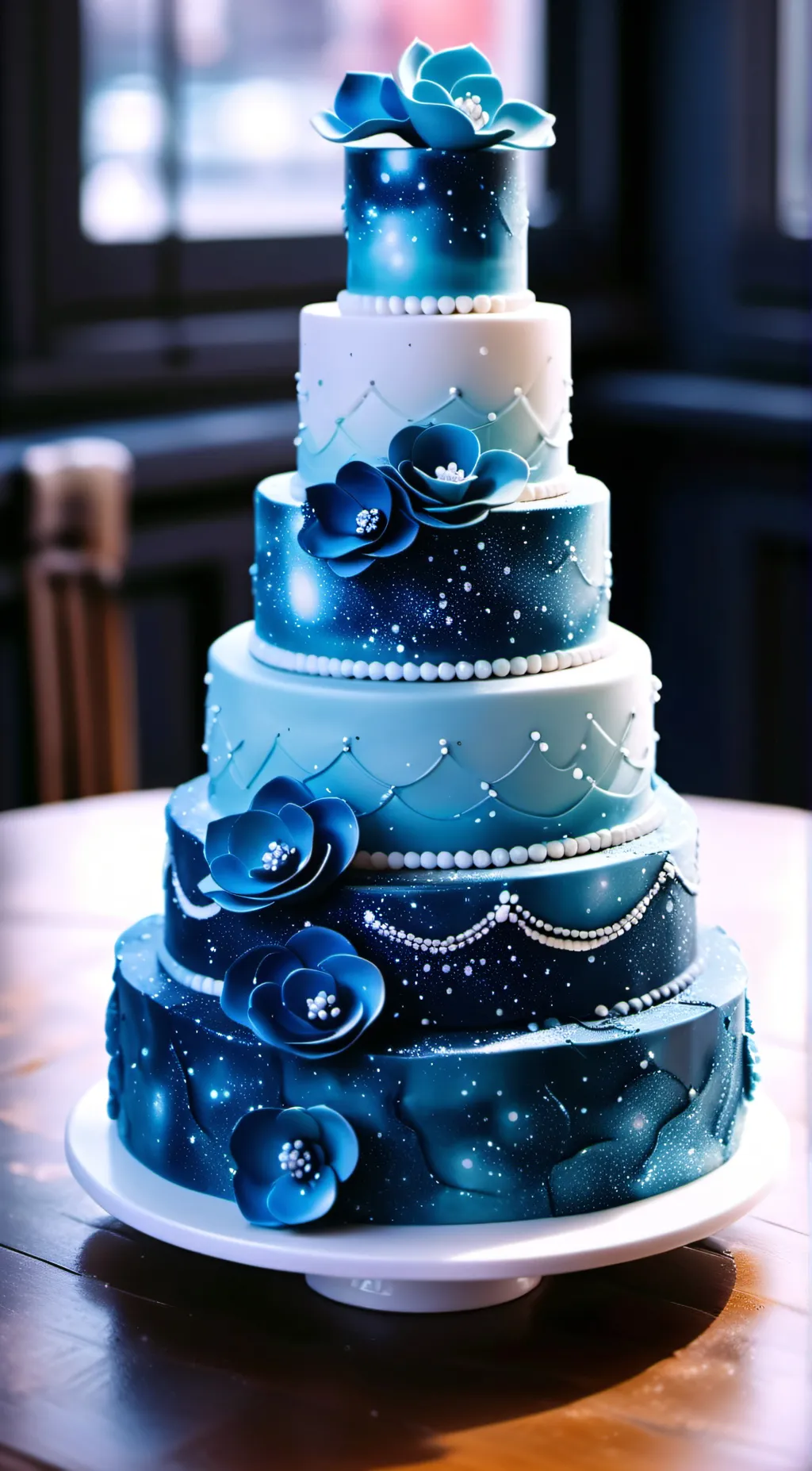 ai character: Cake background