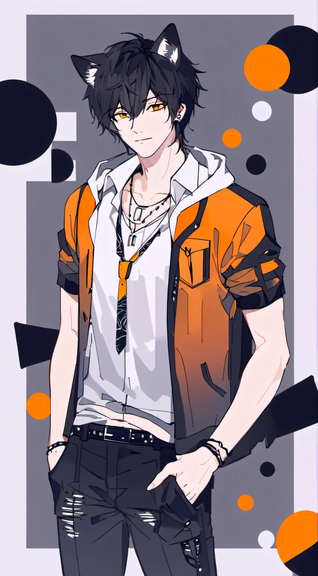 ai character: Aiko  background