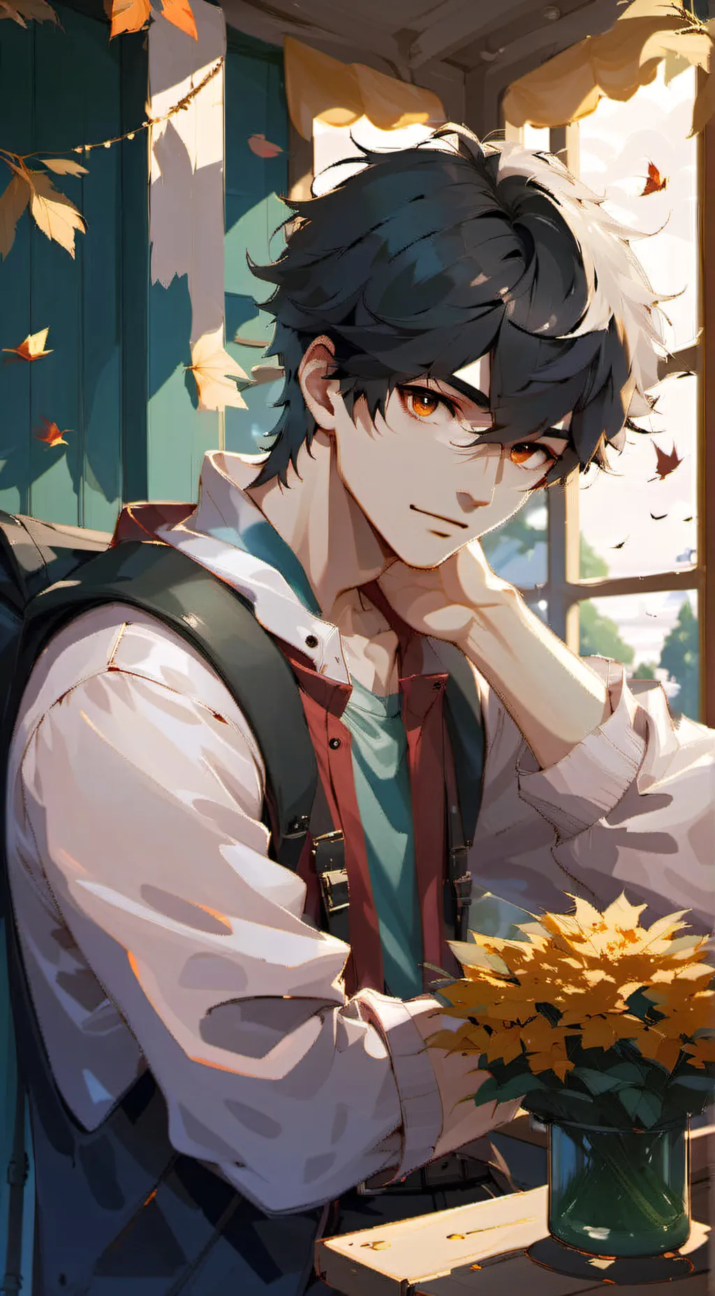 ai character: Andrew background