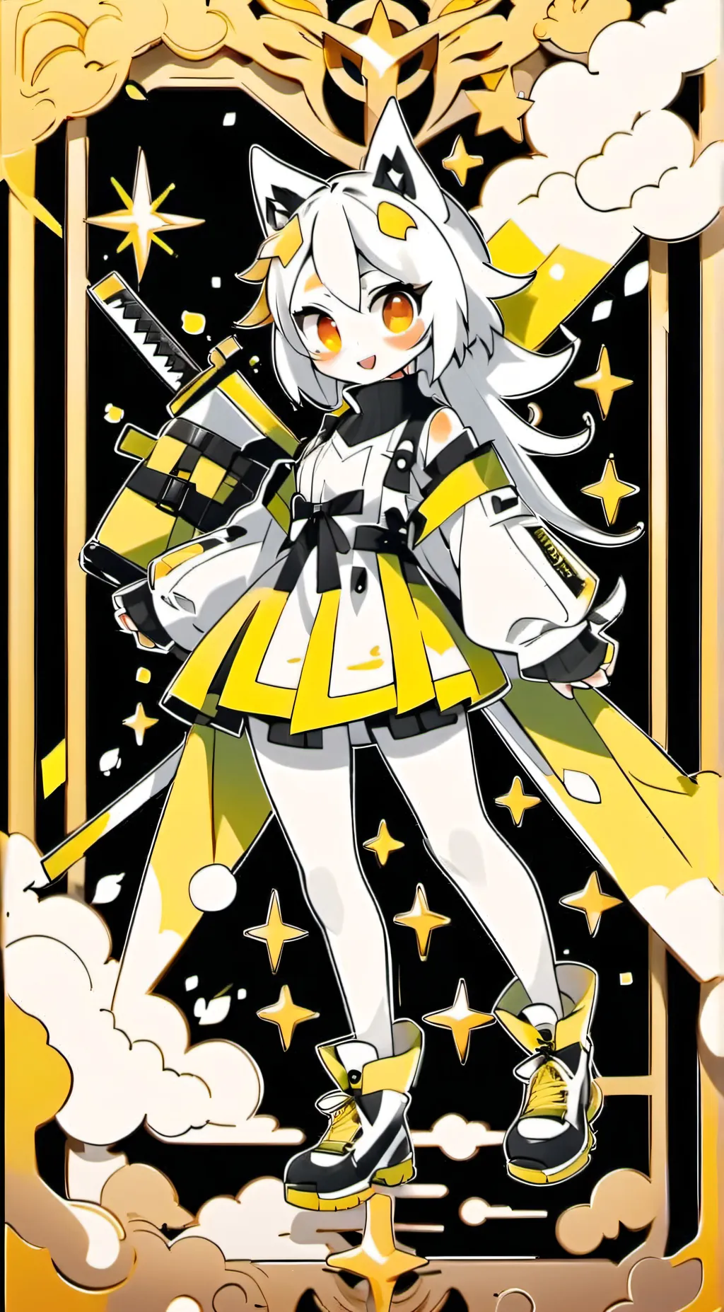 ai character: tails the fox  background