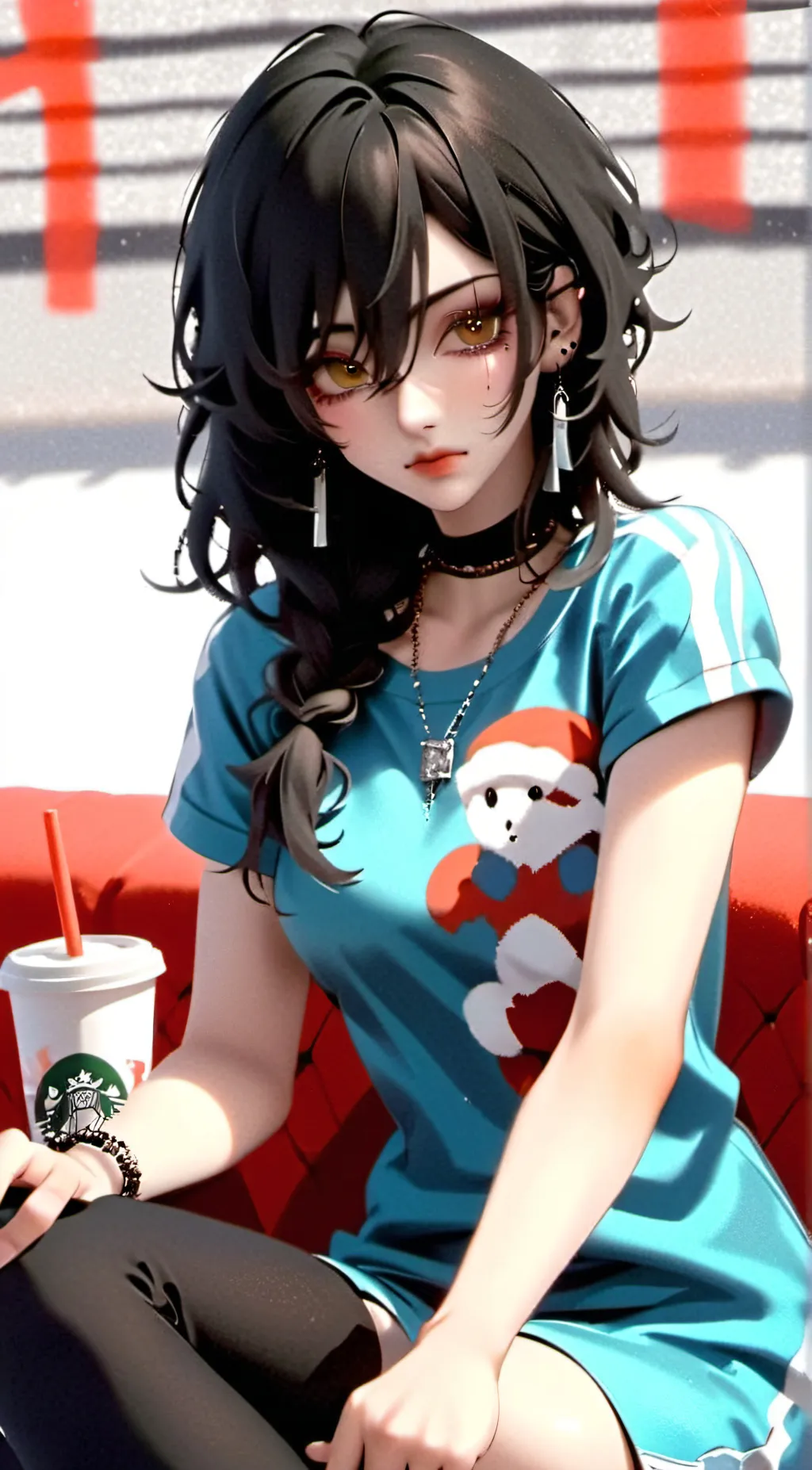 ai character: amy background