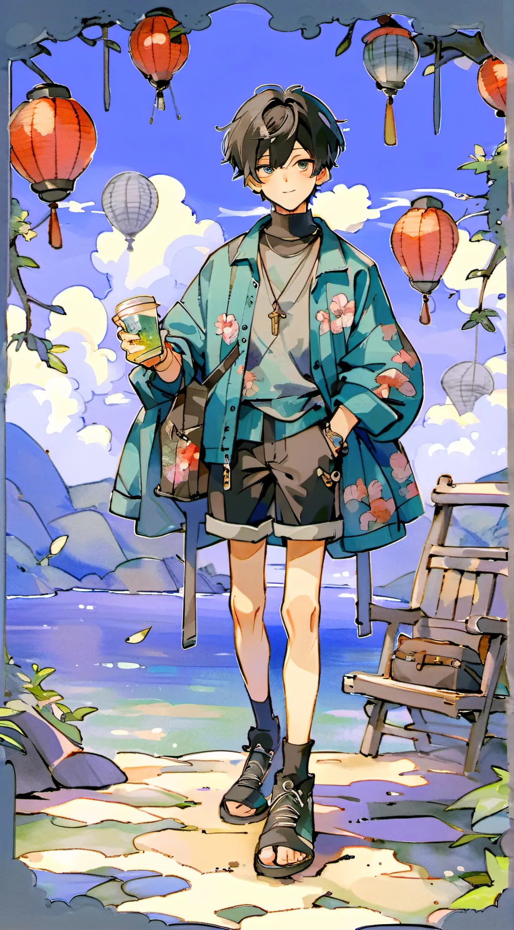 ai character: Eric background