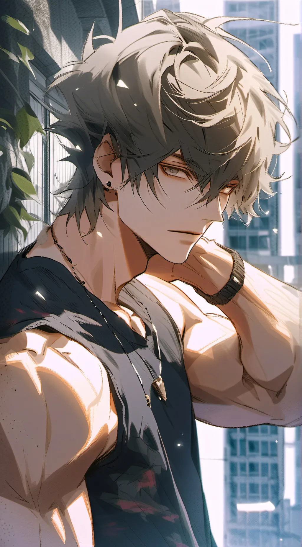 ai character: ♟🅐🅤🅢🅣🅘🅝♟ background