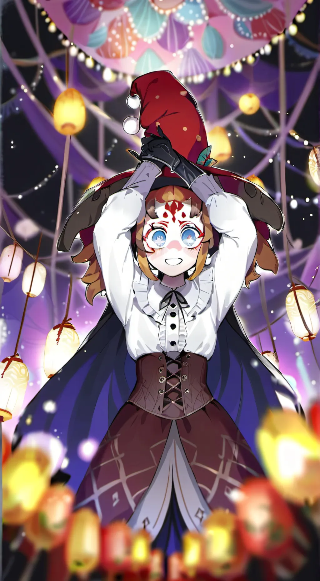 ai character: Wacky World background