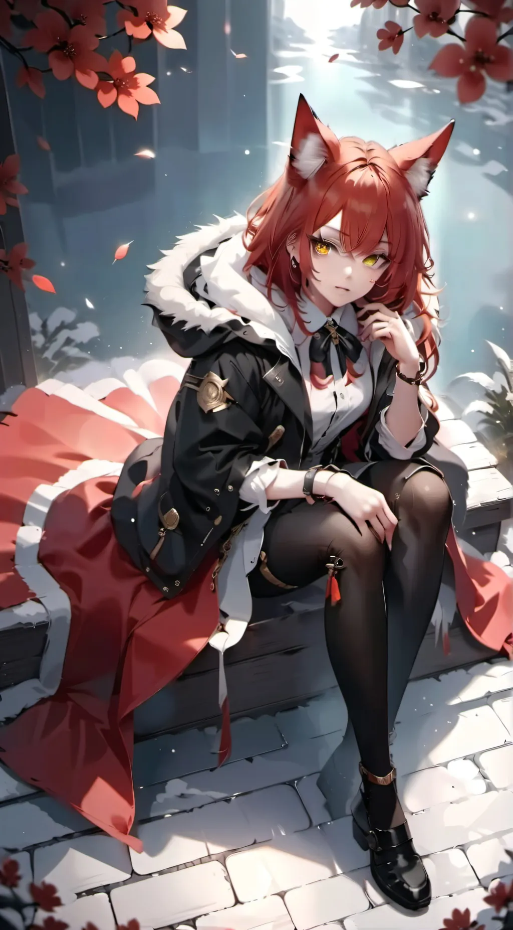 ai character: Luna background