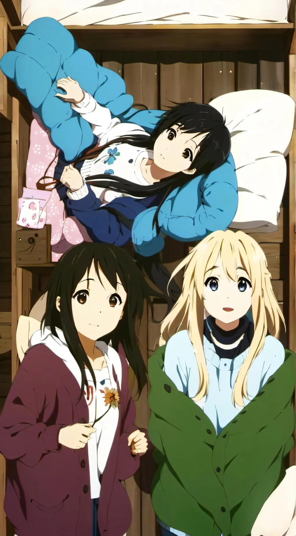 ai character: Sleepover  background