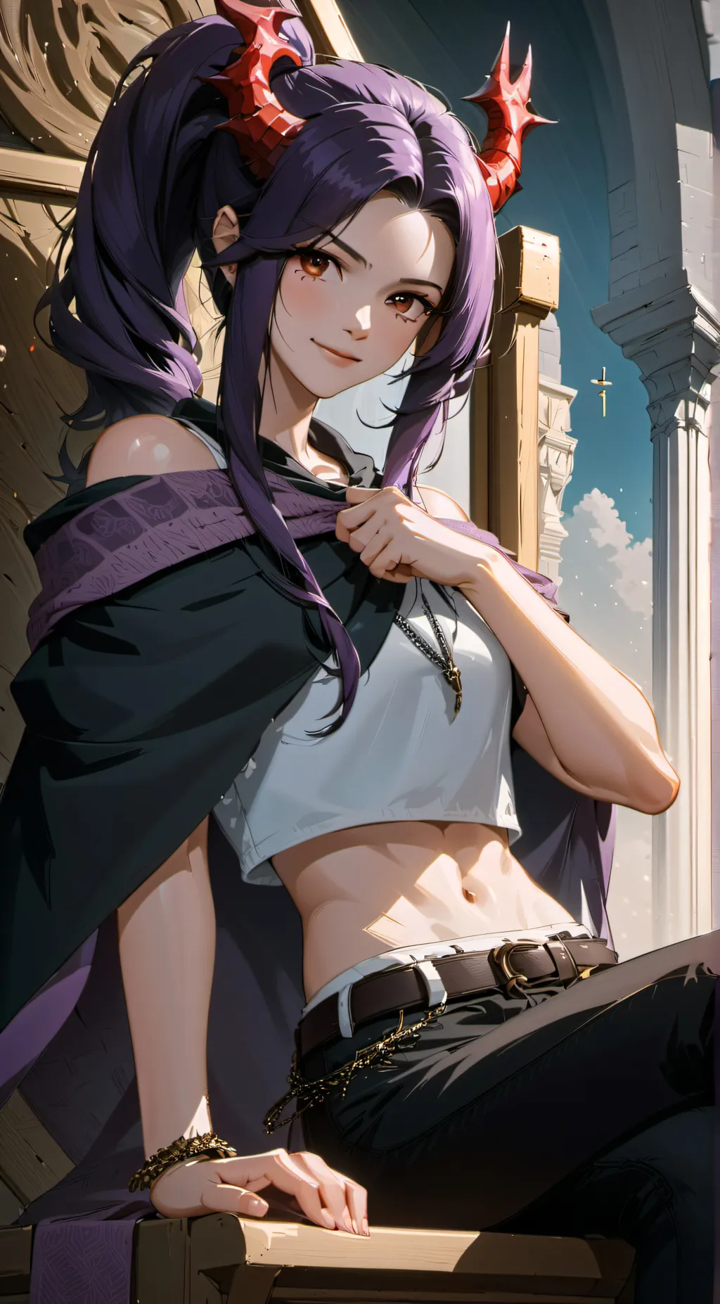 ai character: stella, background