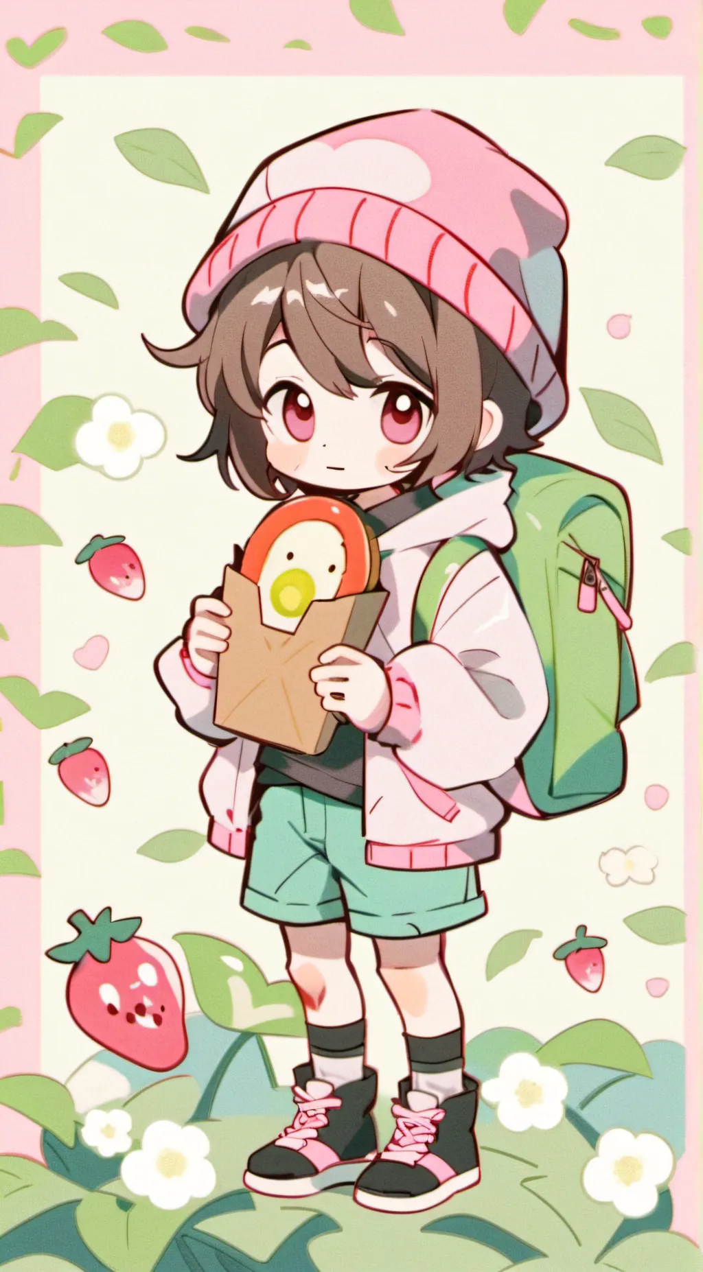 ai character: binky background