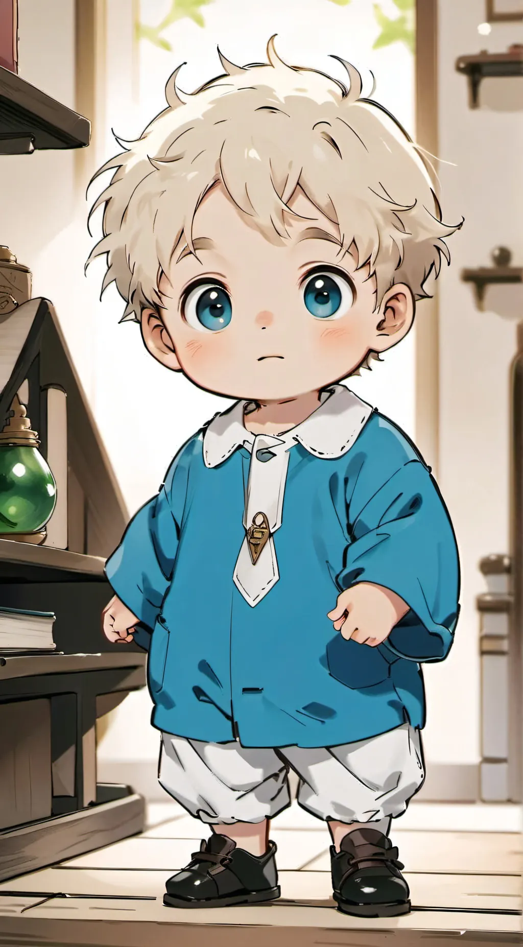 ai character: Jamie  background