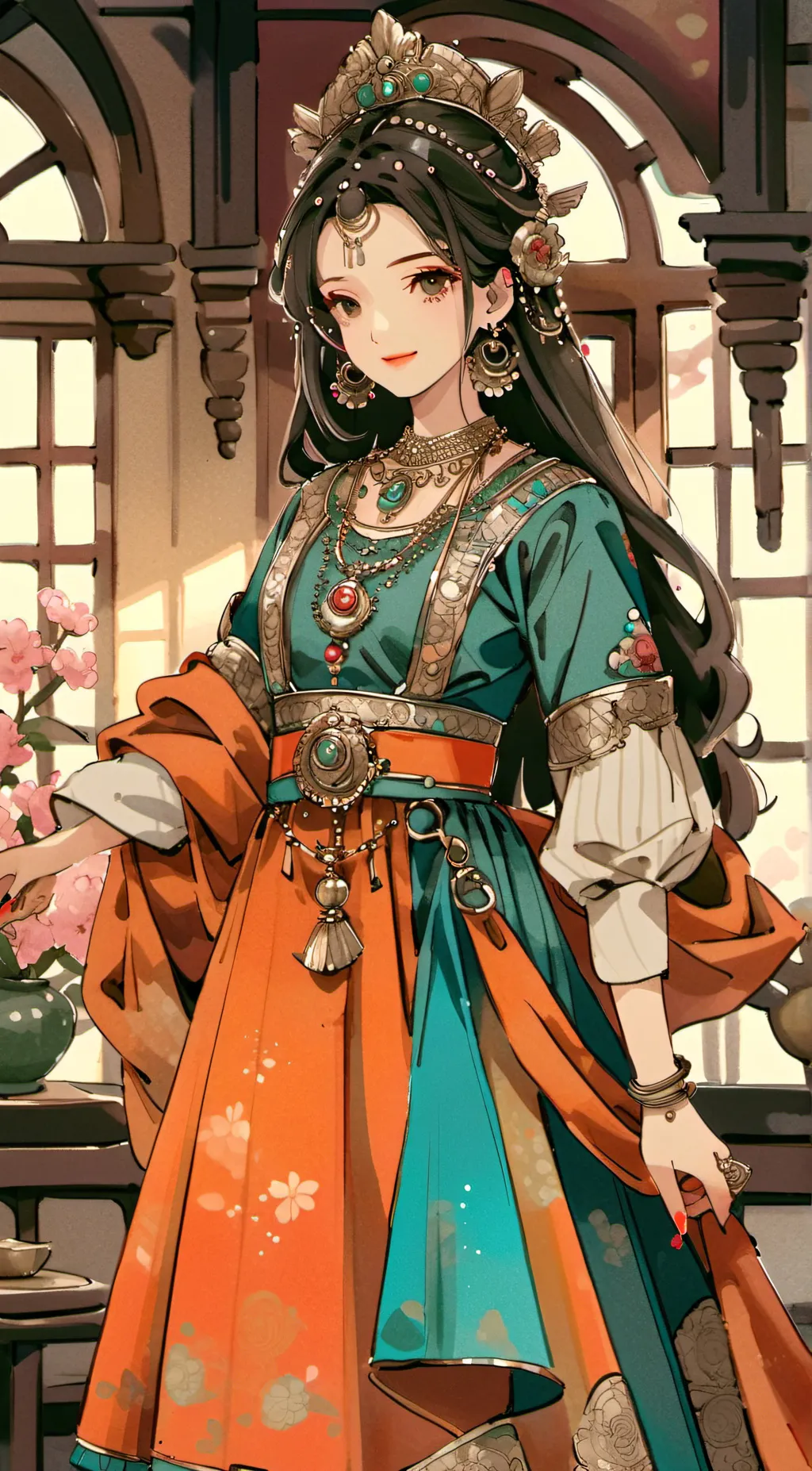 ai character: Erika background