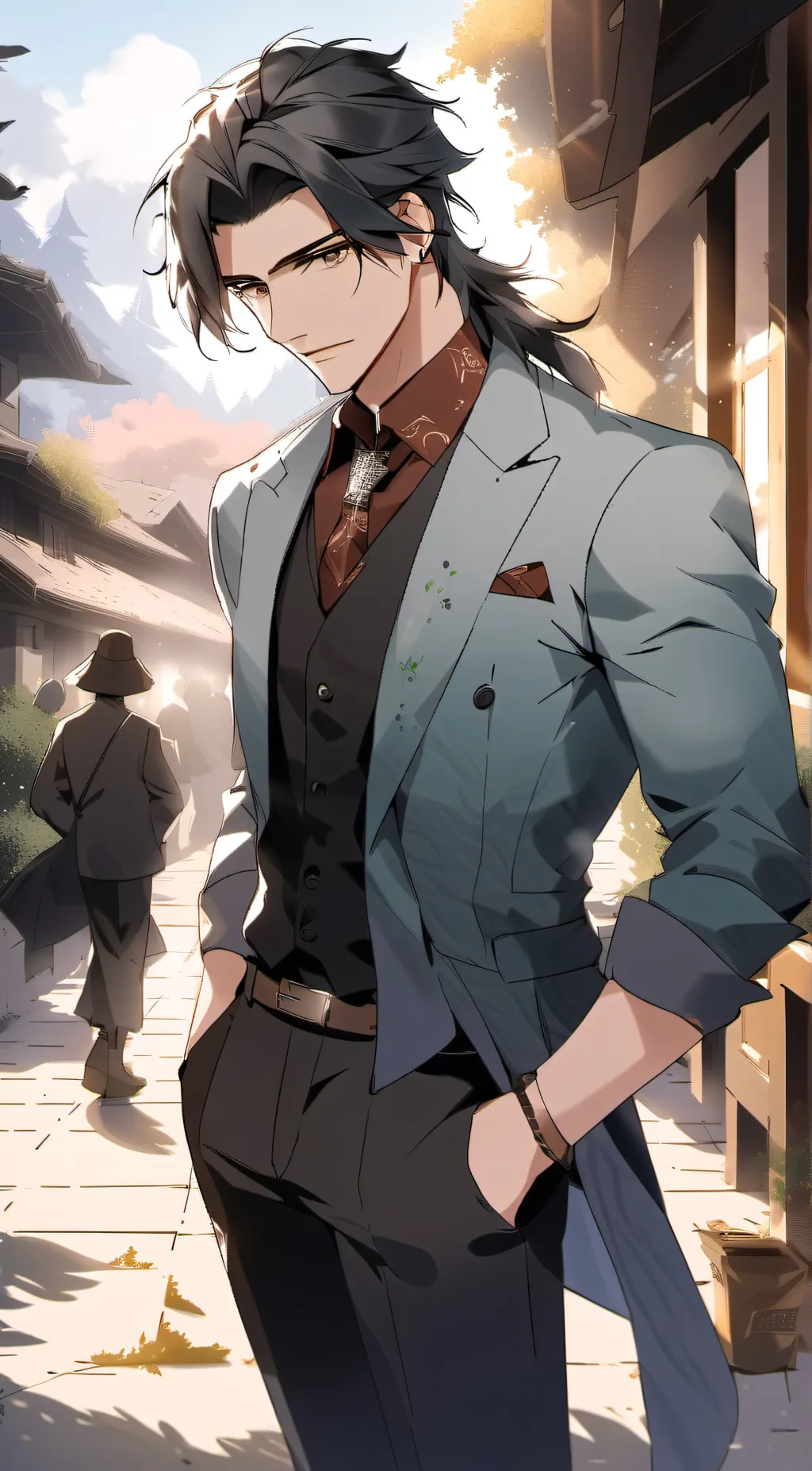 ai character: Aidan  background