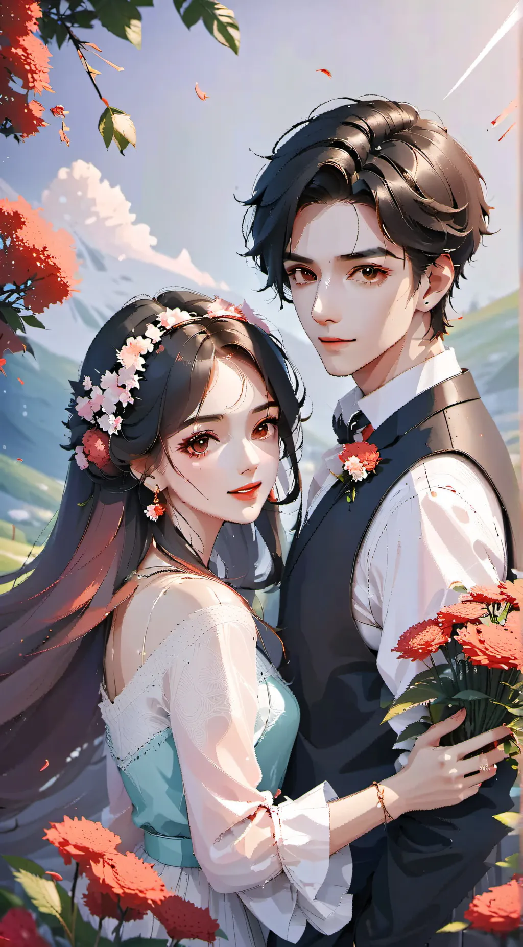 ai character: Lily background