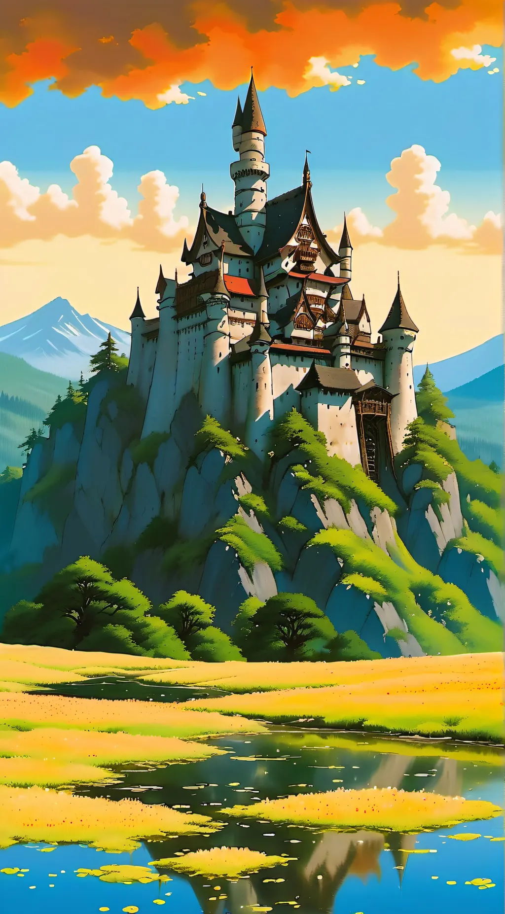 ai character: Hogwarts background