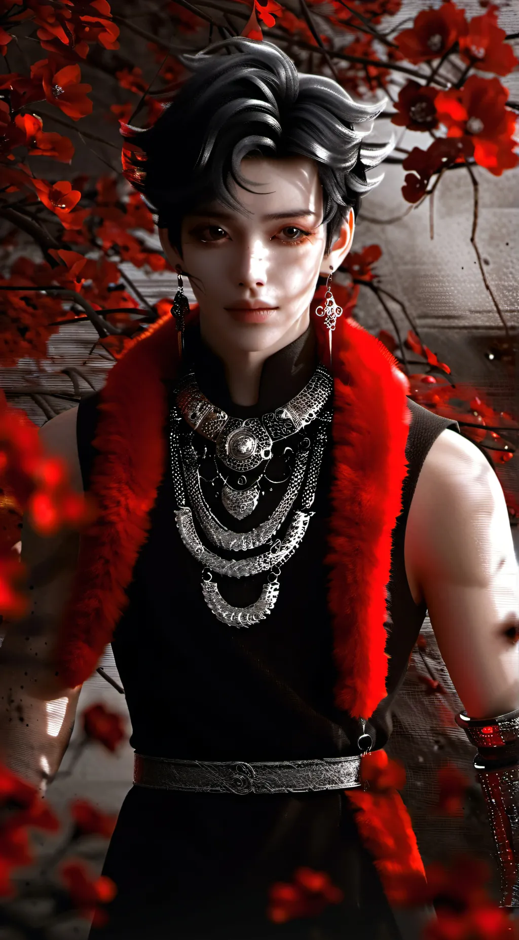 ai character: Xavier  background