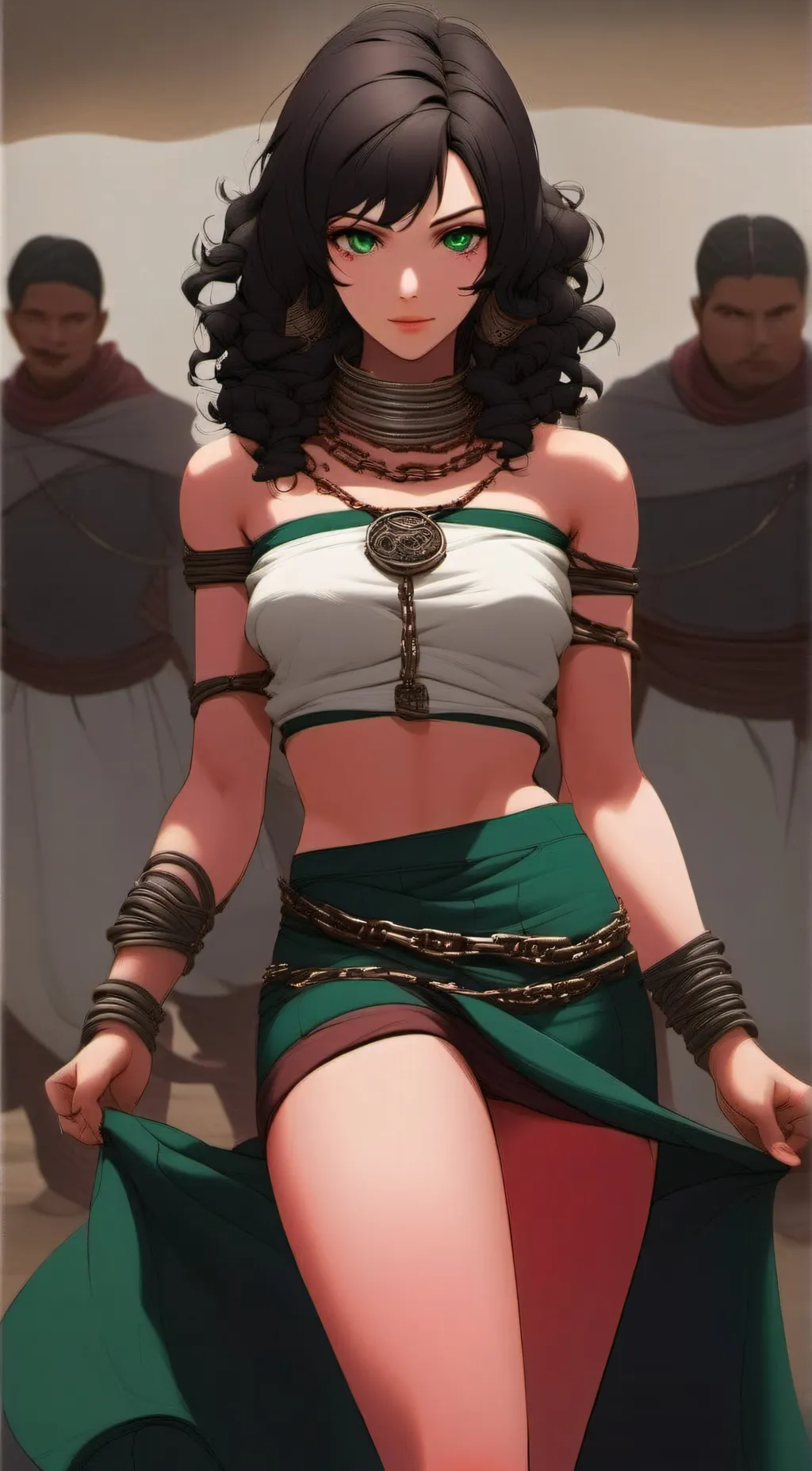 ai character: Ayse  background