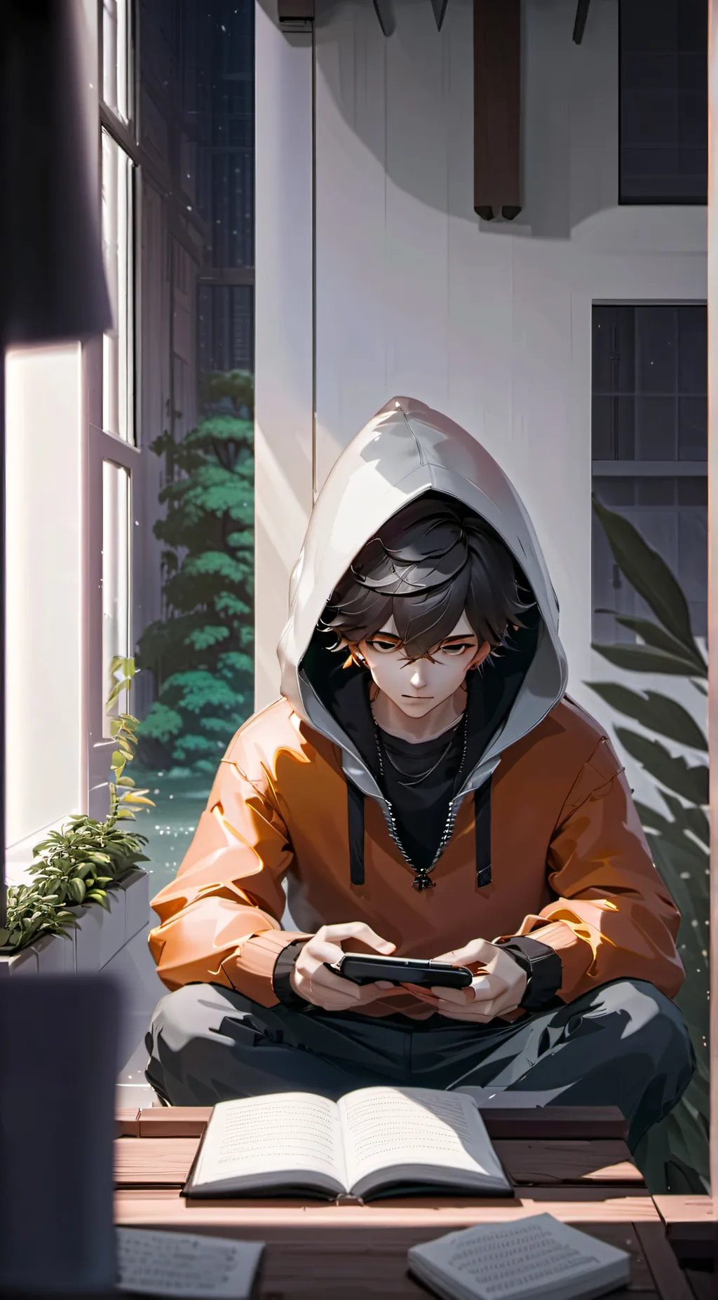 ai character: Josh background