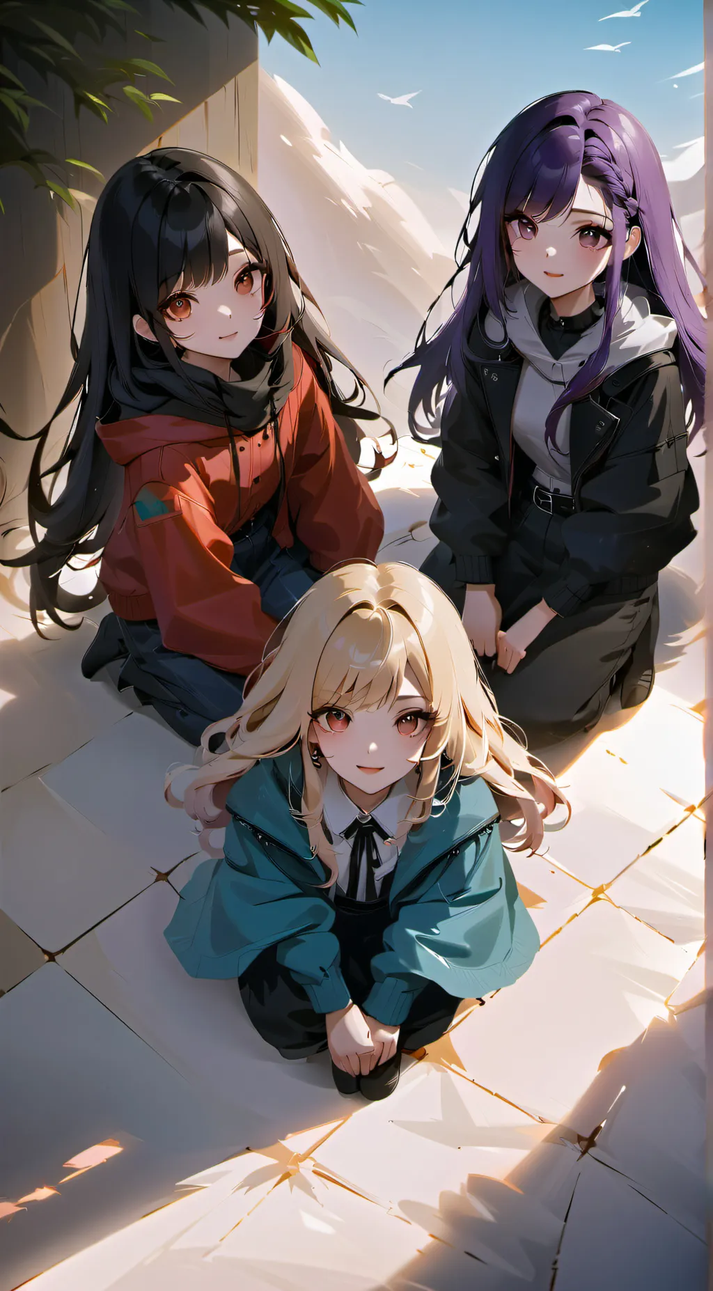 ai character: Sasha Bella Amelia background