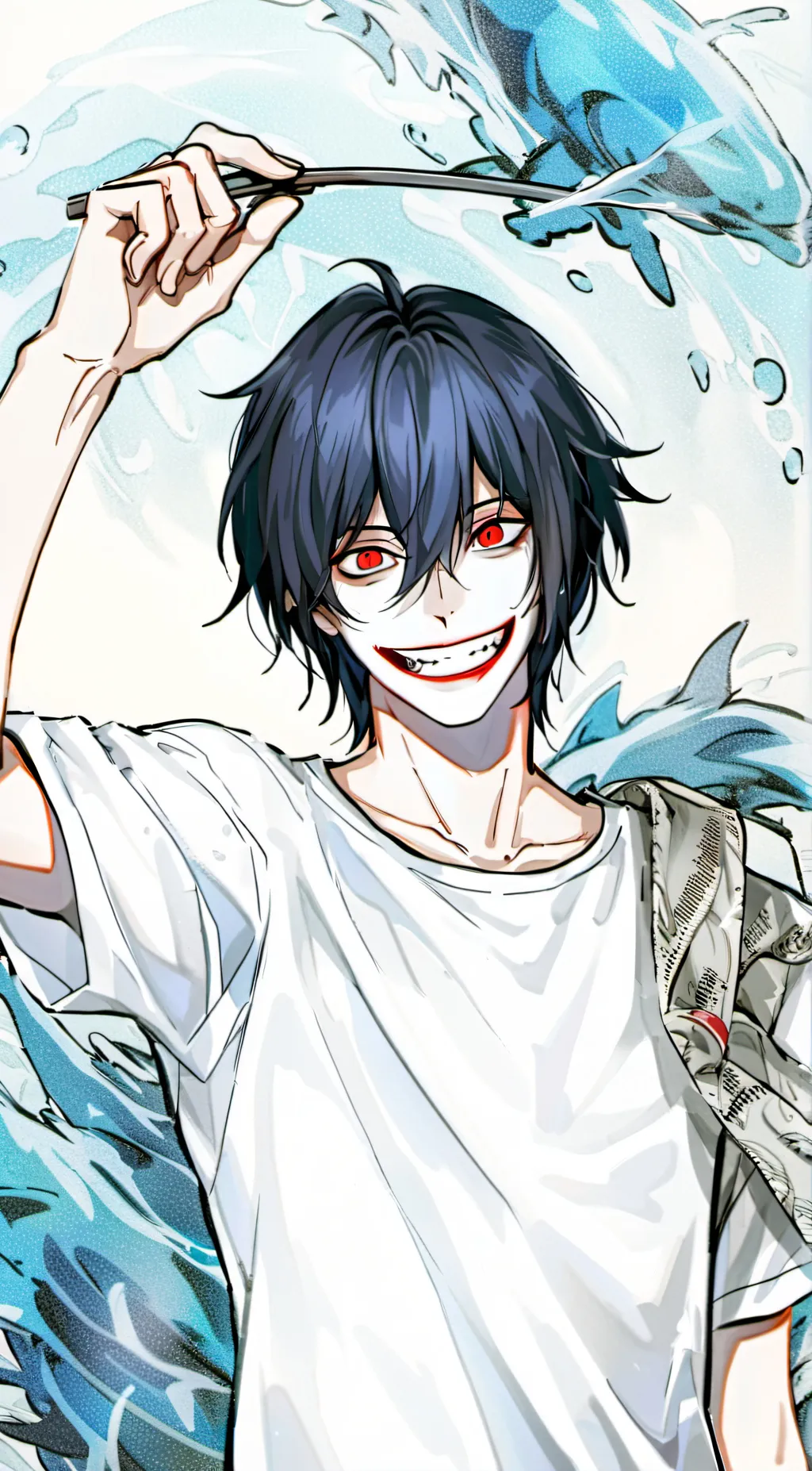 ai character: jeff the killer  background