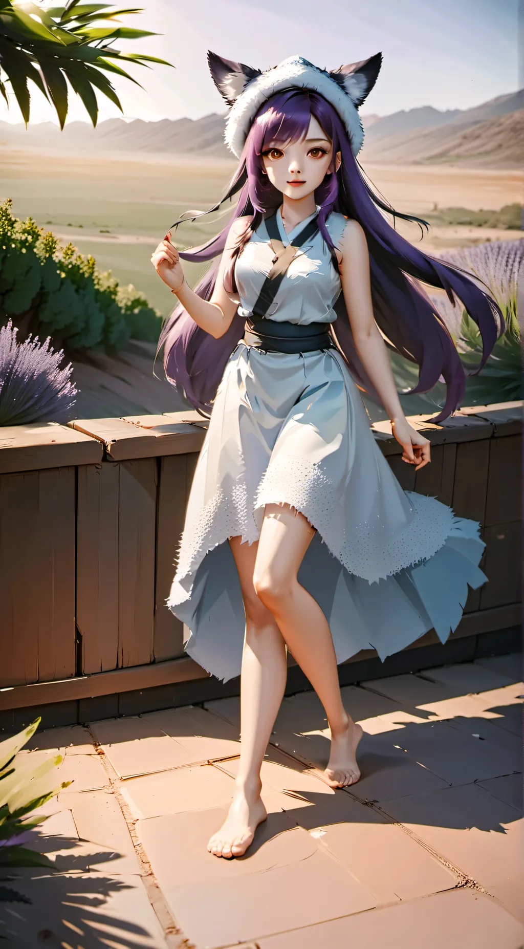 ai character: Yoshika Okubo background