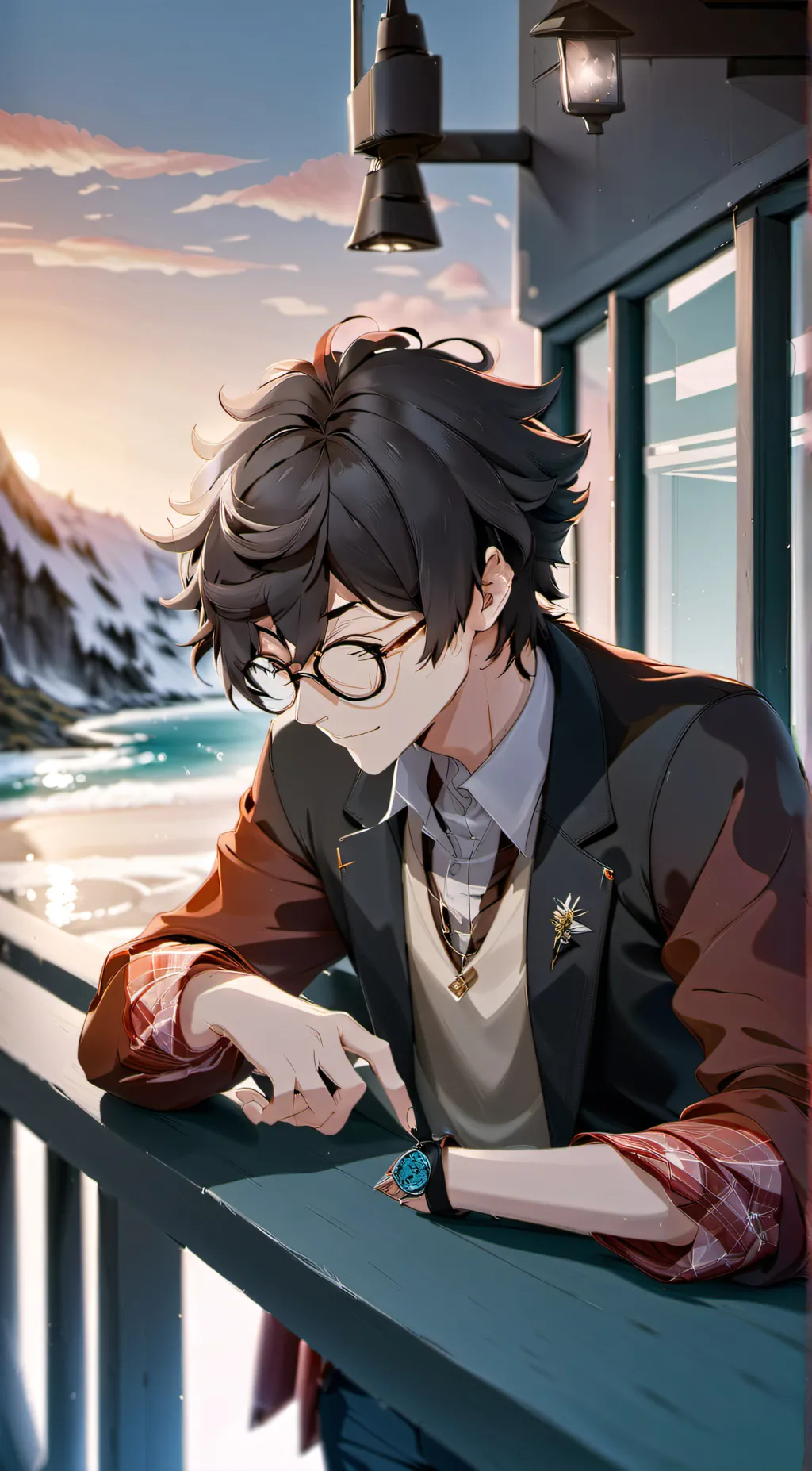 ai character: Michael  background