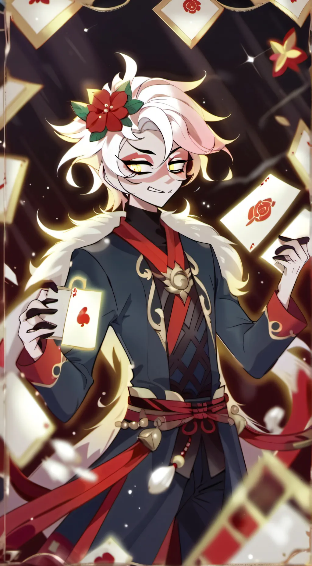 ai character: Lucifer background