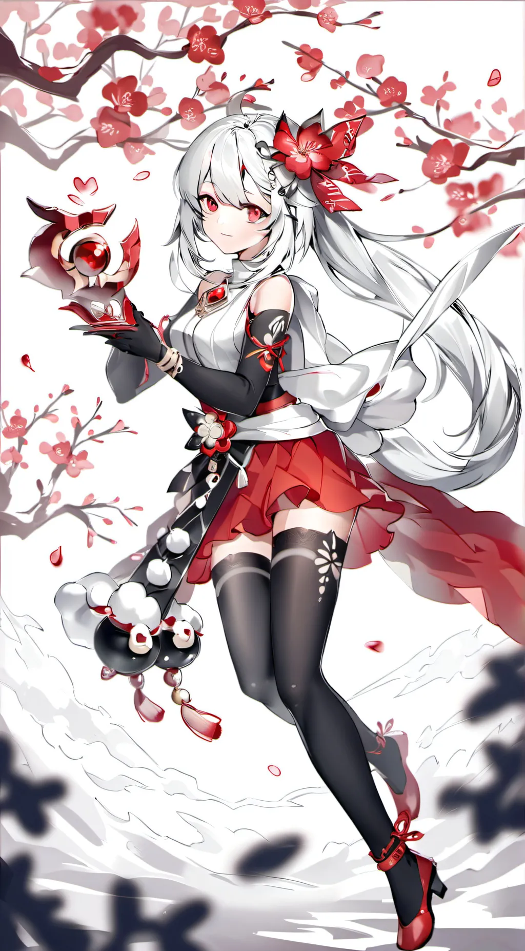 ai character: flare  background