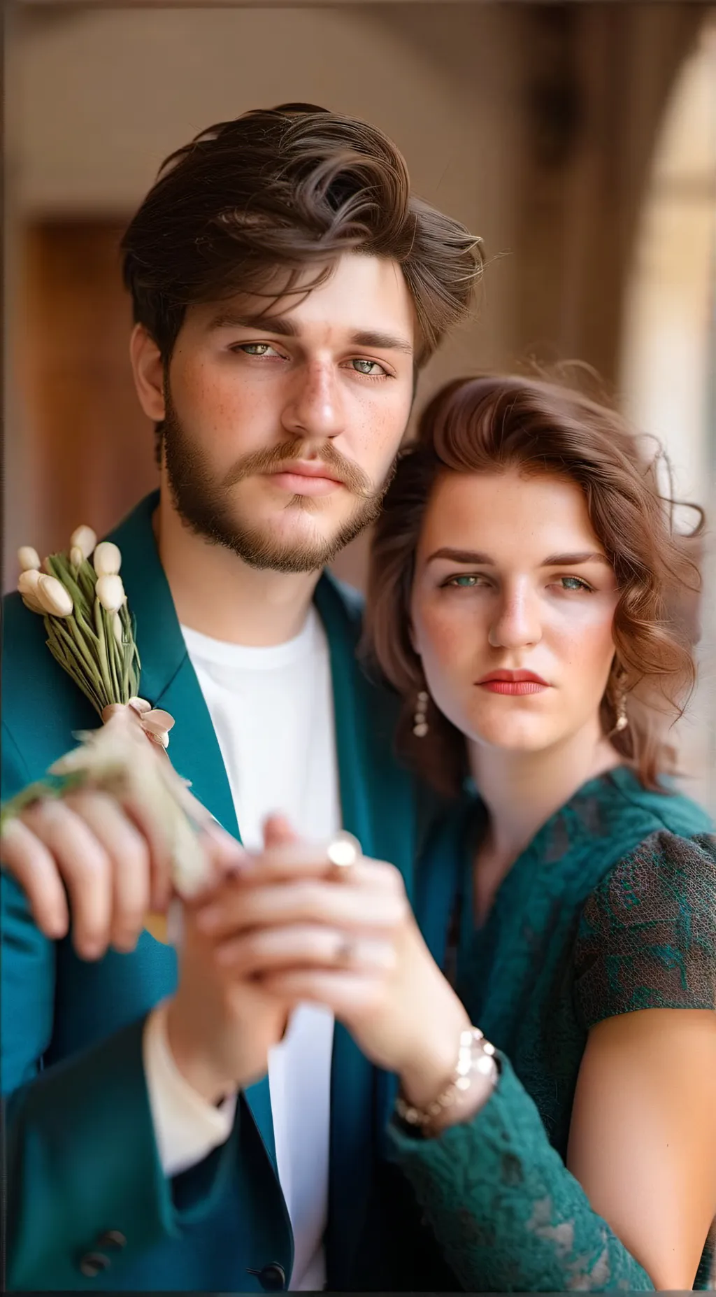 ai character: Luke and Jolie background