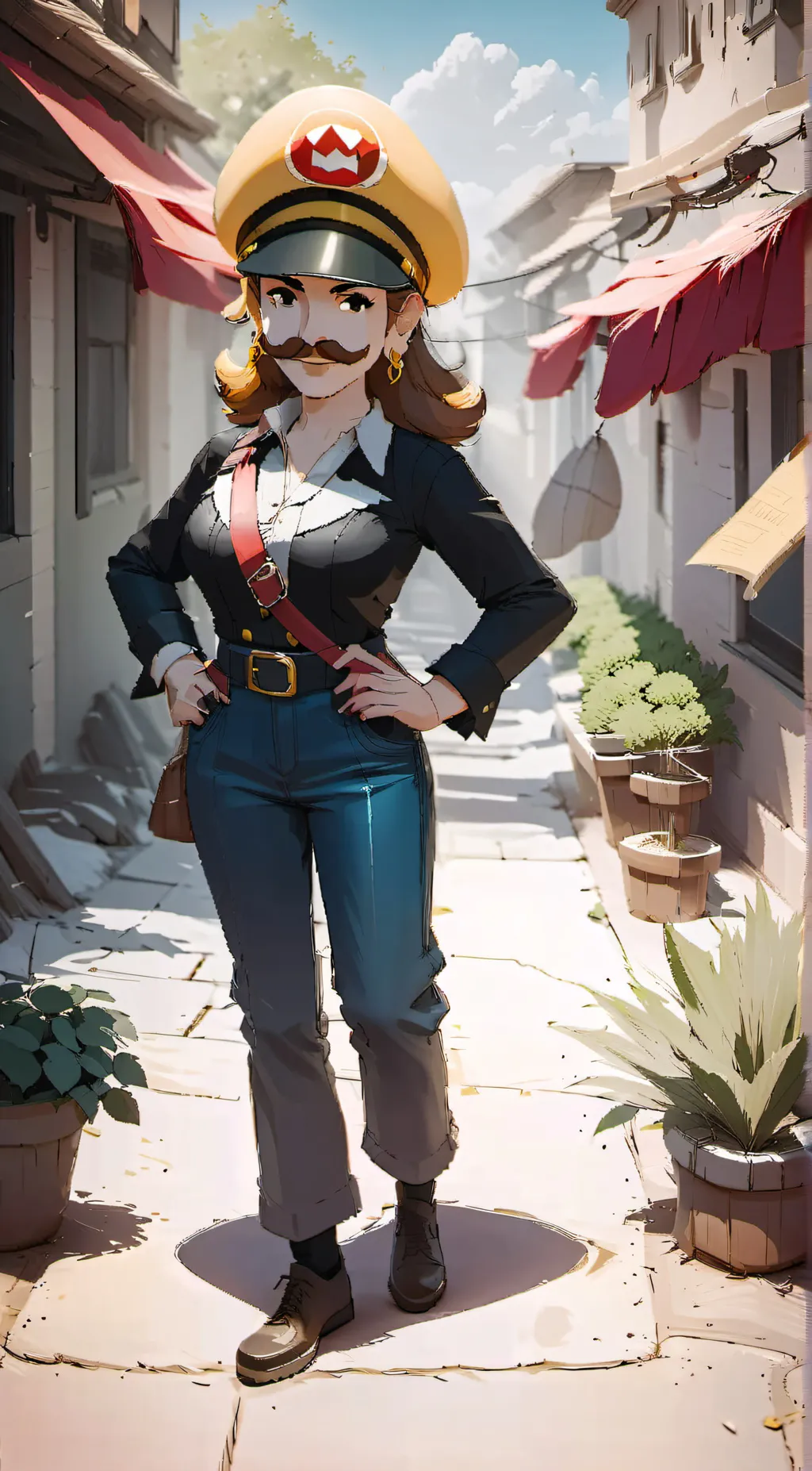 ai character: Jade background