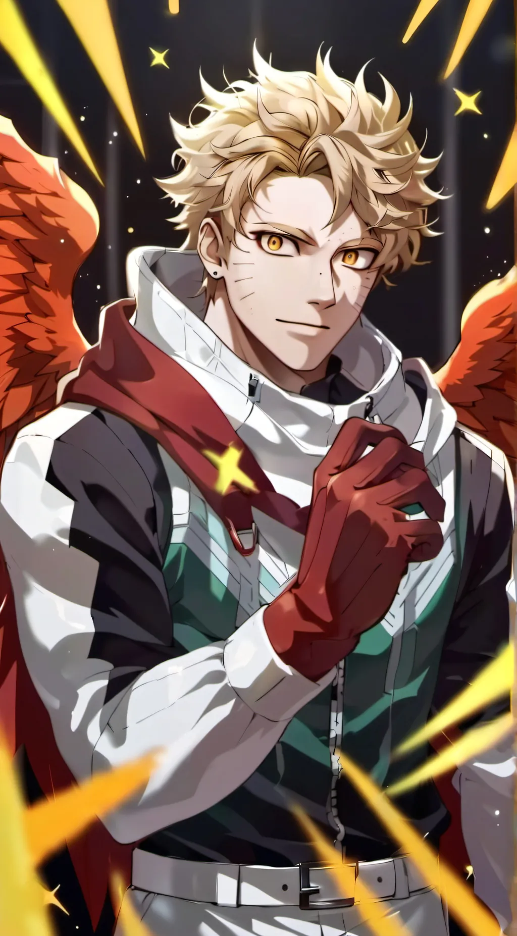 ai character: Hawks background