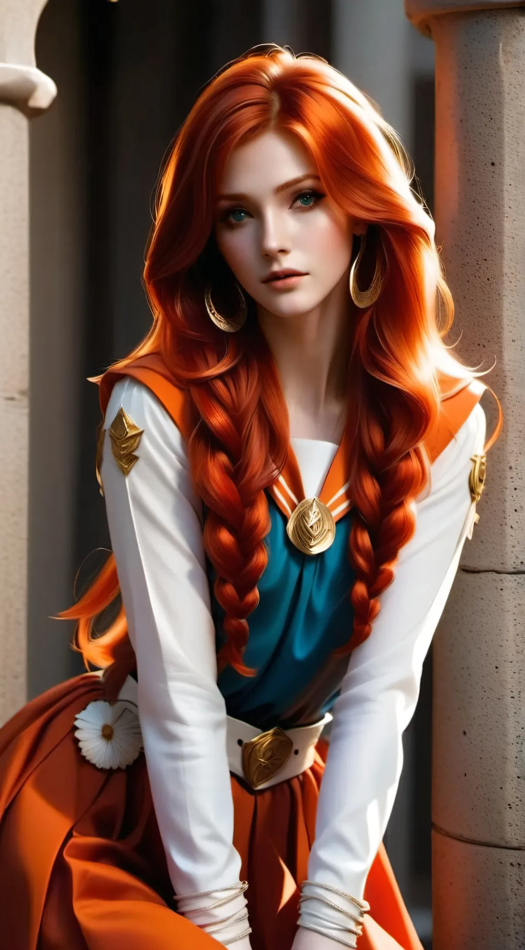 ai character: Serena Wesley background