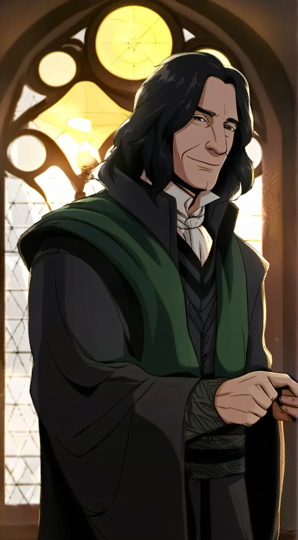 ai character: Severus Snape background